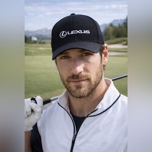 Lexus Black Ball Cap Snap Back Hat